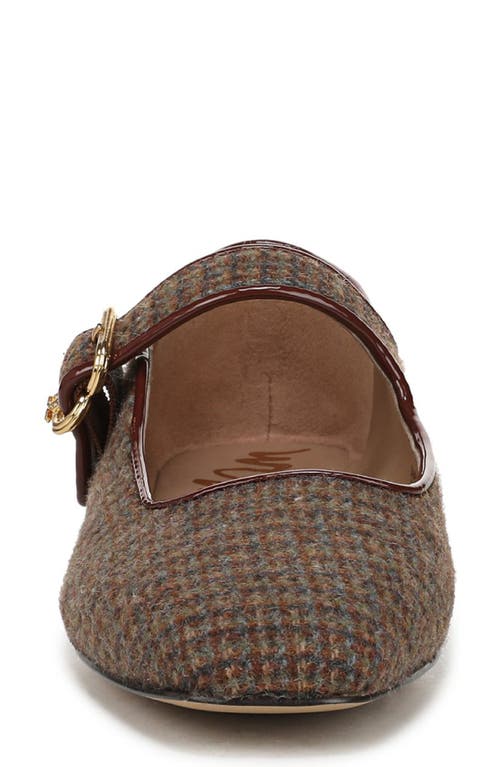 Sam Edelman Michaela Mary Jane Flat In Brown