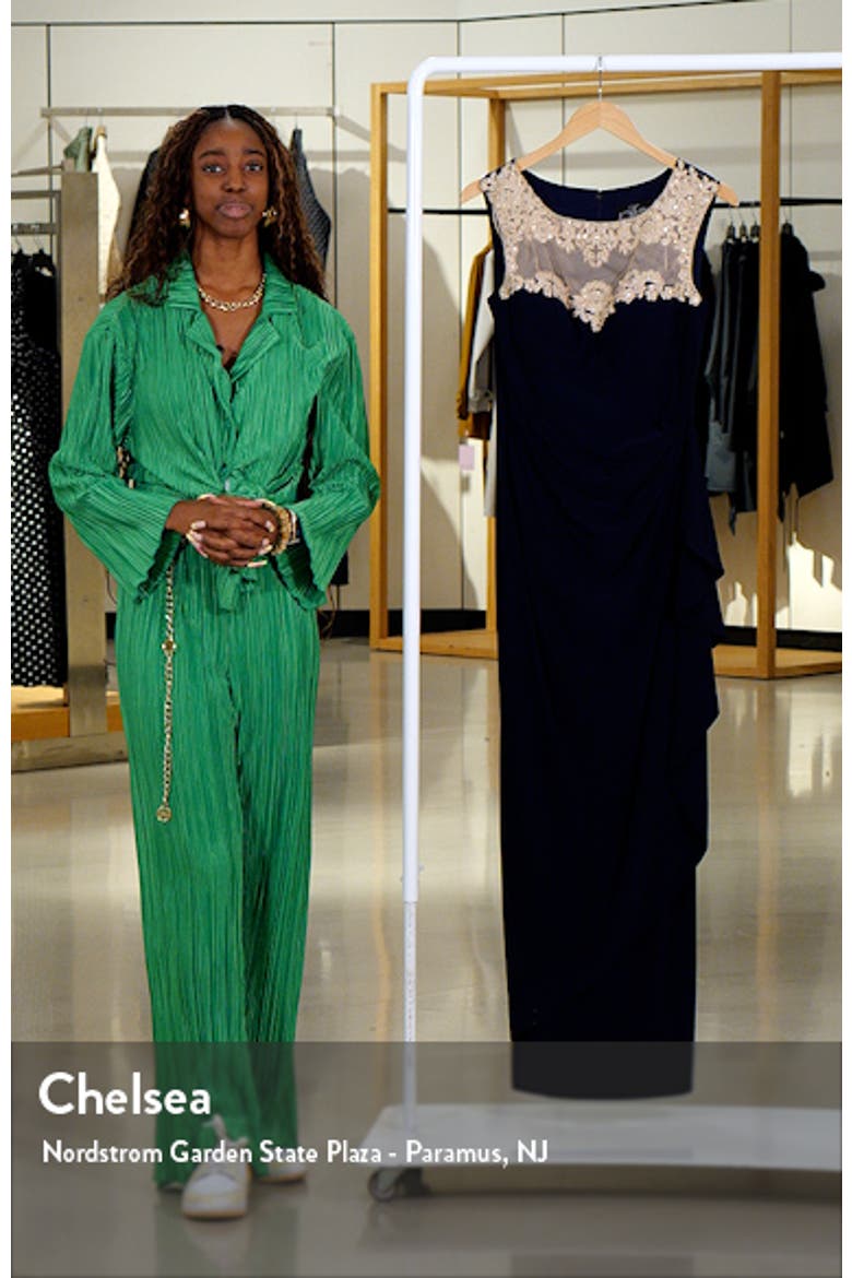 Side Ruched Gown video