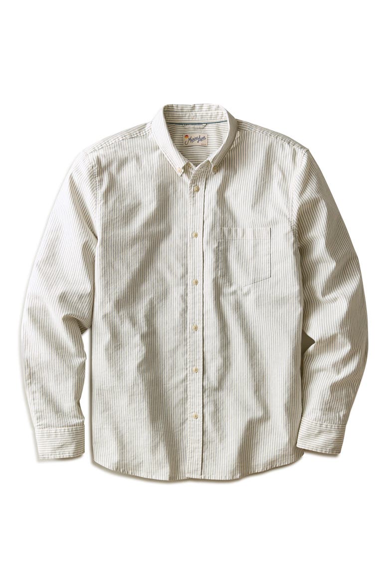 California Striped Oxford Shirt, Alternate, color, NAVY STRIPE