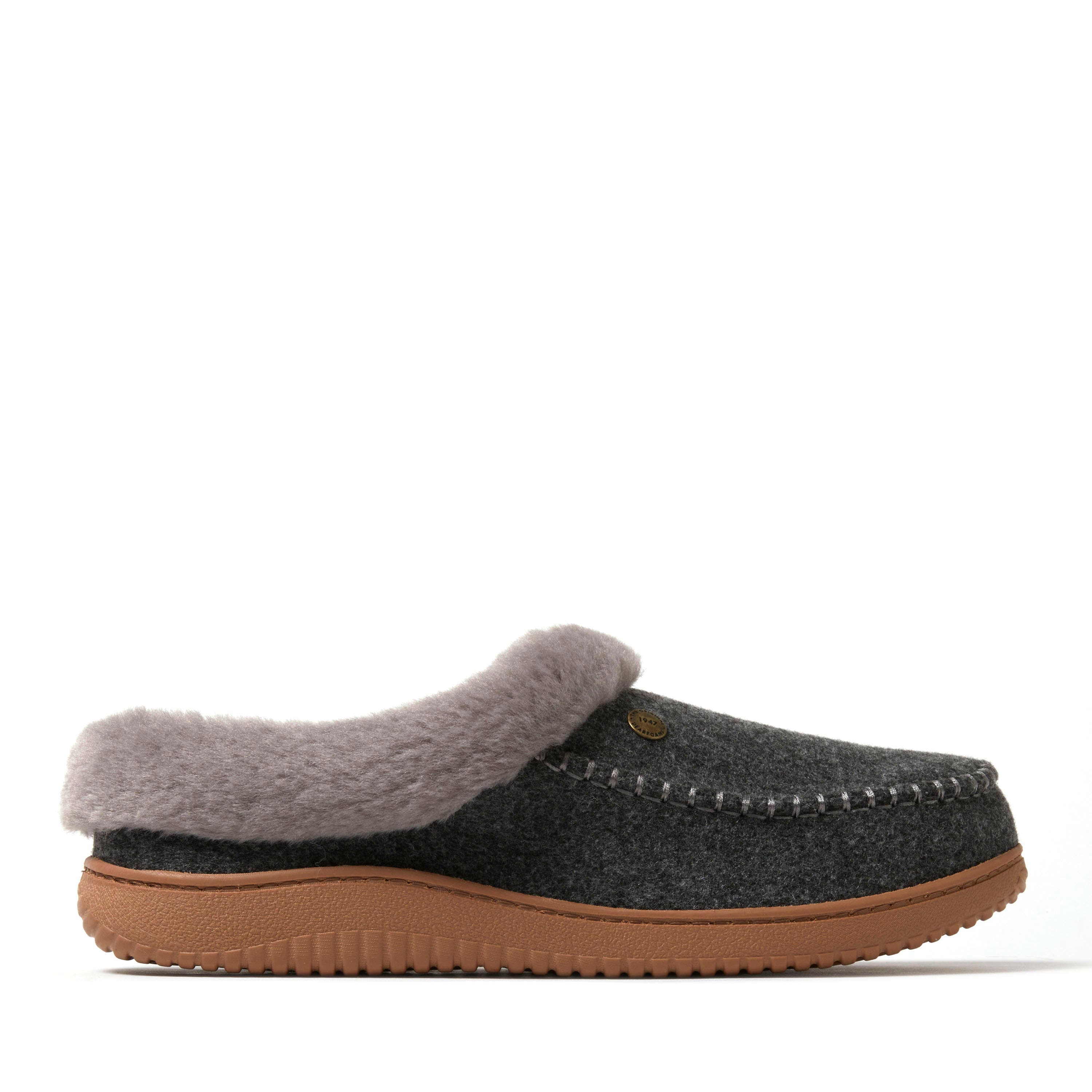 DEARFOAMS Baro Energy Return Clog Slipper, Alternate, color, Dark Heather Grey