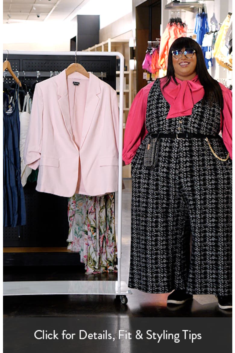 Abbie Ruched Sleeve Blazer video