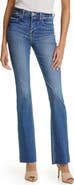 L'AGENCE Ruth Raw Hem Straight Leg Jeans