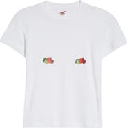 Hommegirls x Fruit of the Loom Double Logo Baby Tee