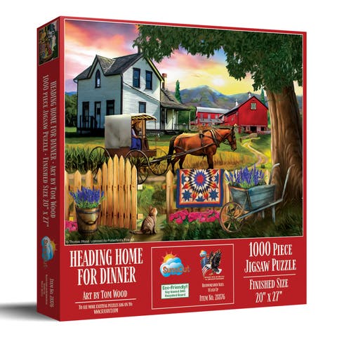 Heading Home for Dinner 1000 piece Jigsaw Puzzle for Adults