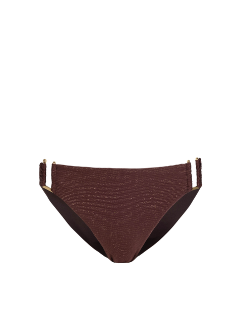 Layla U-Bar Trim Lowrise Hipster Bikini Bottom