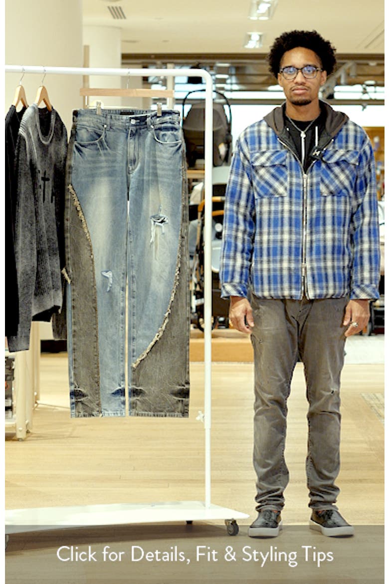Tucker Slim Fit Distressed Jeans video