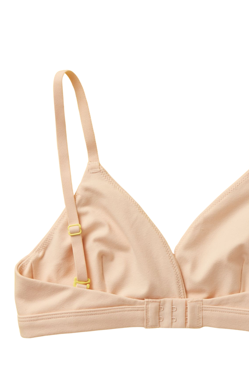 Yellowberry Butter Triangle Bra In Doe