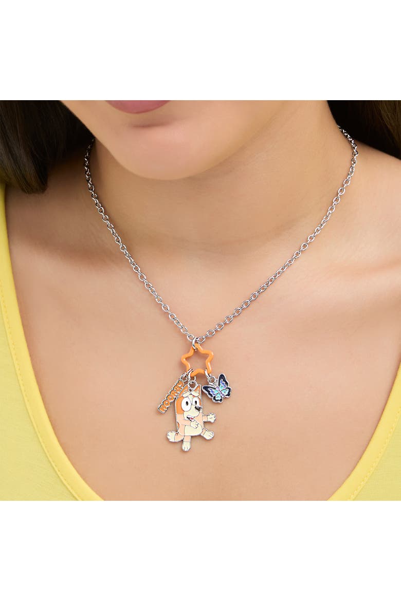 BFF Pendant Necklace Set with Star and Charm Tags, Alternate, color, Multicolor