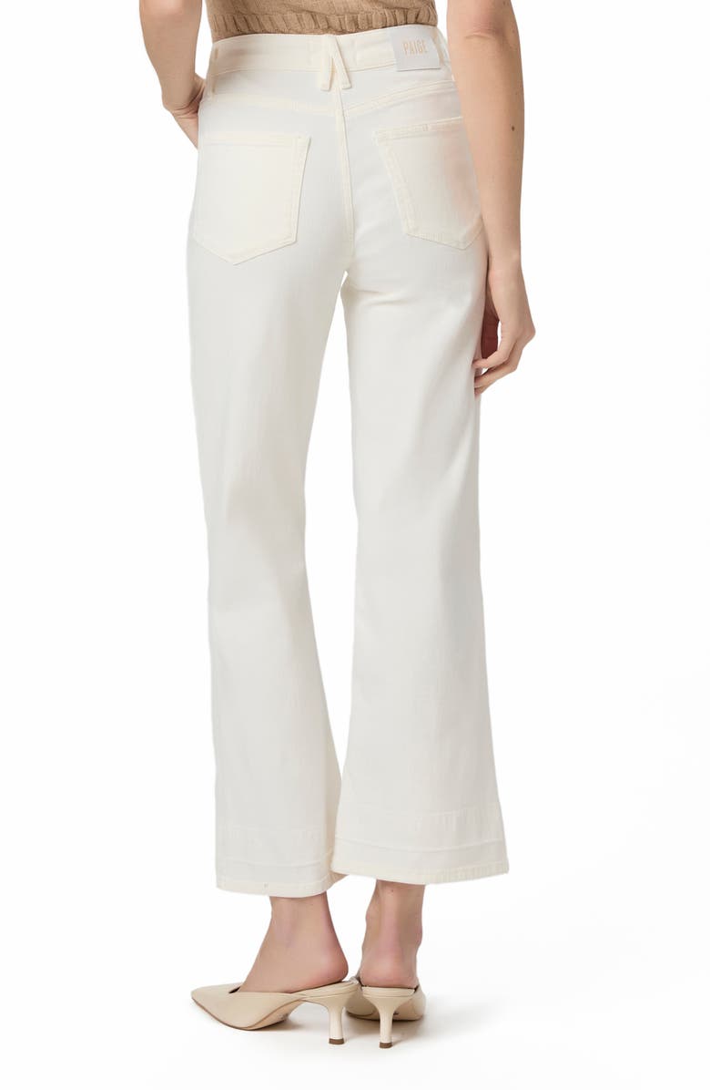 PAIGE Leenah Western High Waist Ankle Wide Leg Jeans, Alternate, color,