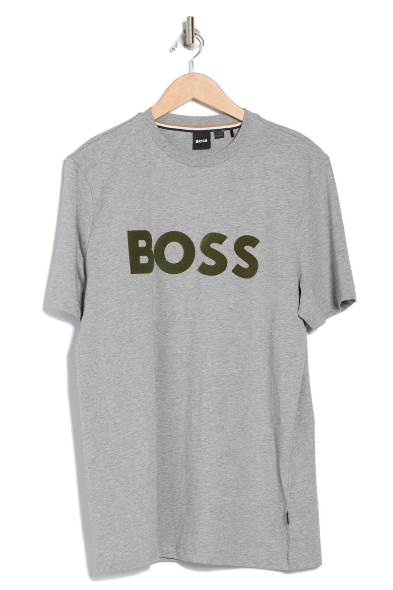 Tiburt Logo Graphic T-Shirt, Alternate, color, SILVER