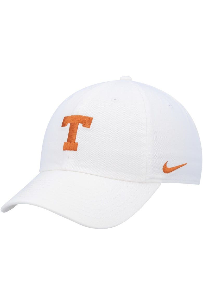 Men's Nike White Texas Longhorns Heritage86 Logo Performance Adjustable Hat, Main, color, White