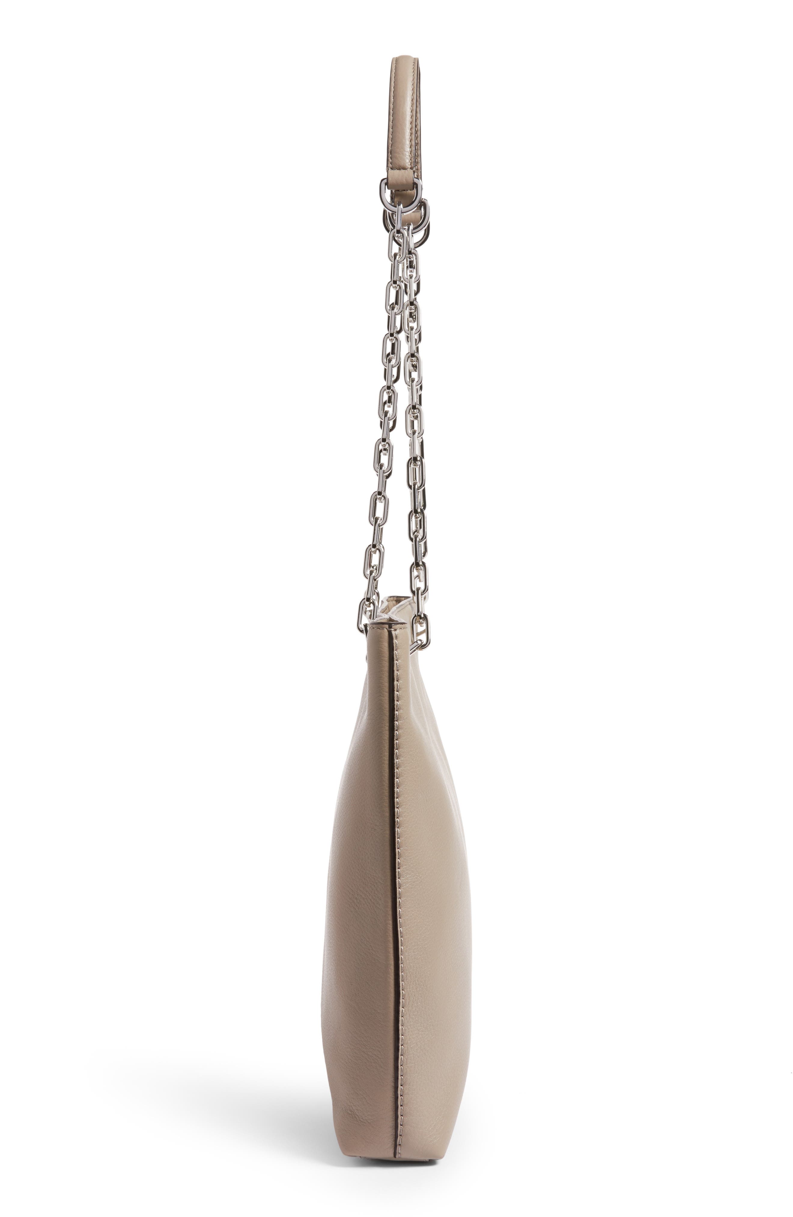 Frida Swingpack Leather Crossbody Bag (Nordstrom Exclusive), Alternate, color, FRENCH GREY