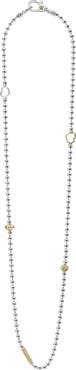 LAGOS Signature Caviar Beaded Station Necklace