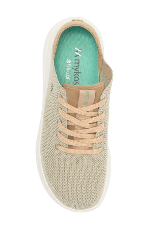 Mykos Winoa Low Top Sneaker In Beige