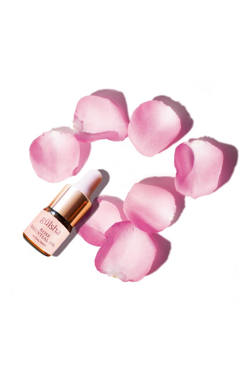 Gulsha 100% Pure Rose Essential Oil, Main, color, Pink