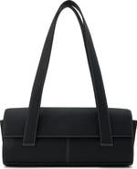 behno Michelle Pebble Leather Shoulder Bag