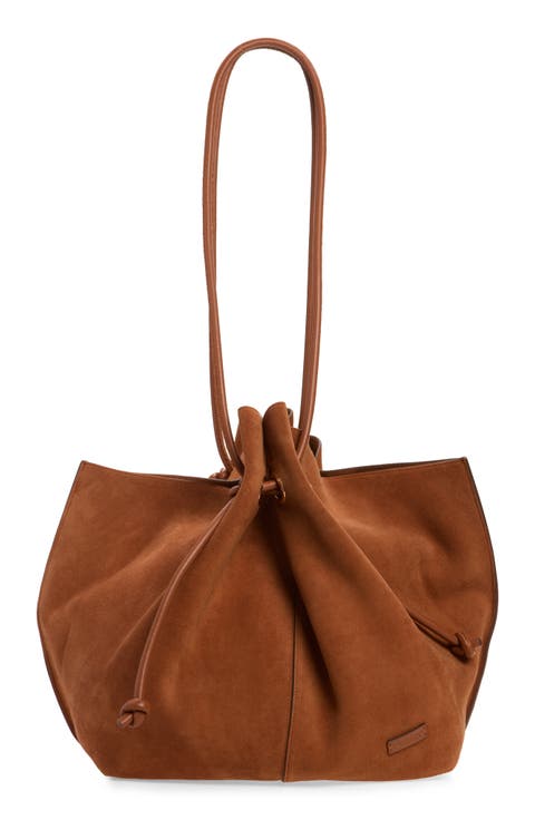 Suede Tote