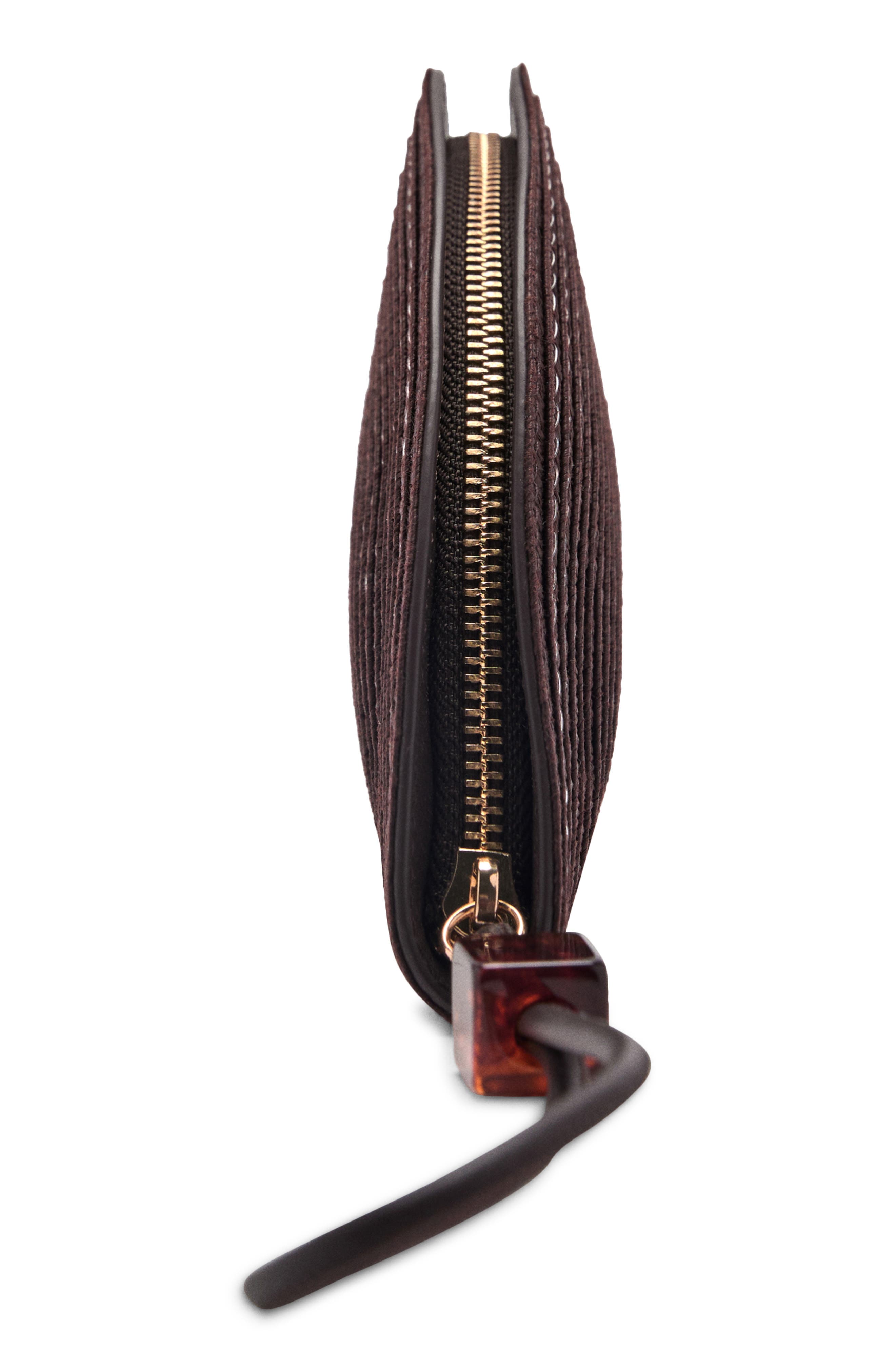 MANGO Straw Toiletry Bag, Alternate, color, 