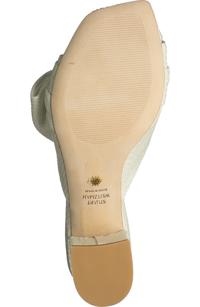 Stuart Weitzman Loveknot Block Heel Sandal, Alternate, color,