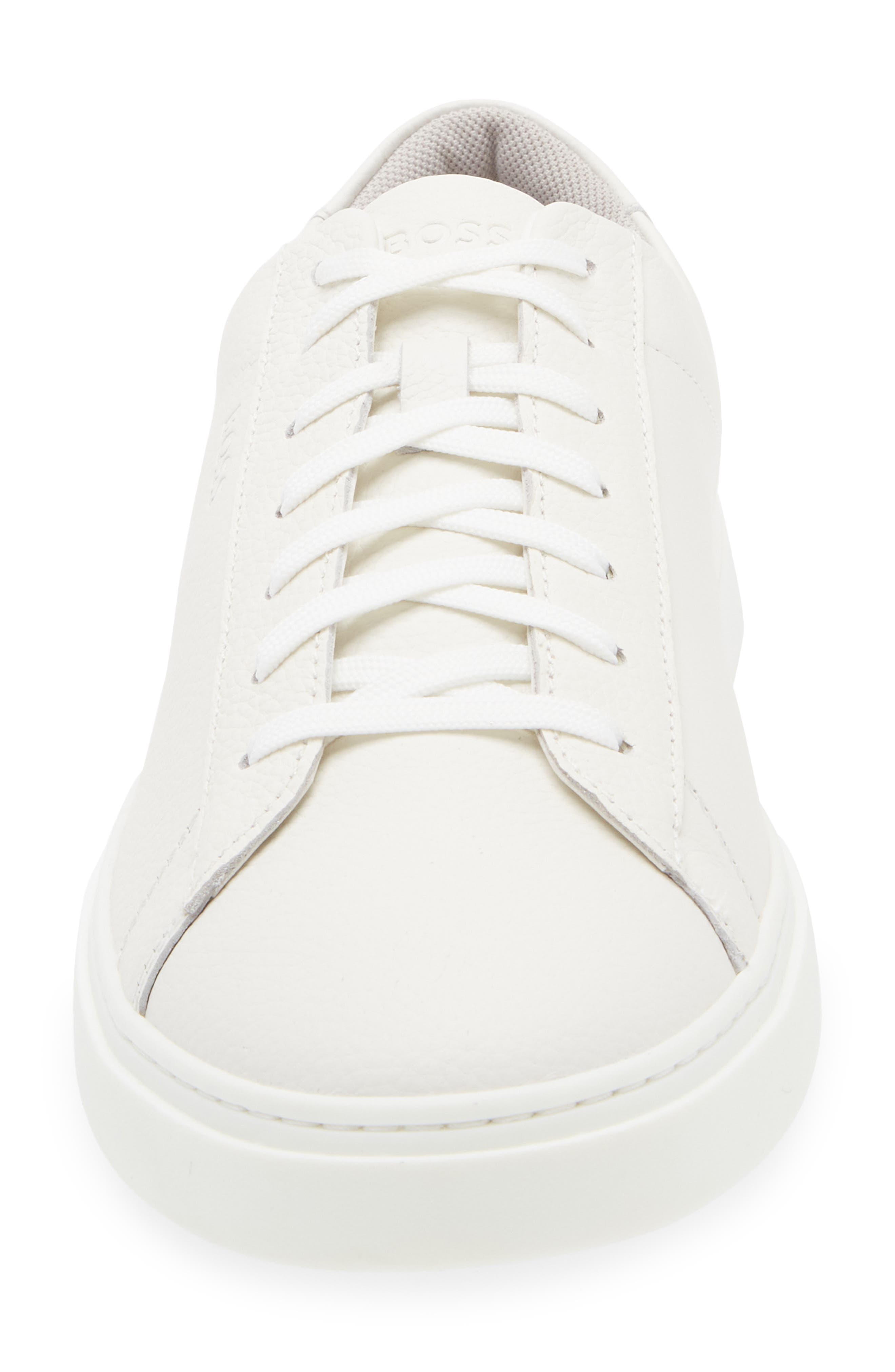 BOSS Clint Trainer Sneaker, Alternate, color, White