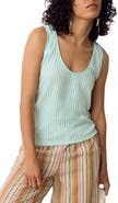 PER UNA BY M&S Textured Stripe Knit Tank