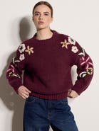 Apricot Crew Neck Relaxed Sleeve Jumper