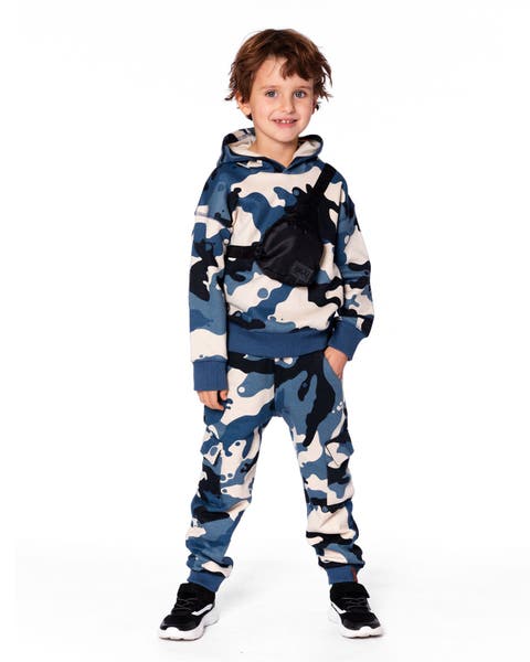 Hooded Fleece Sweatshirt with Crossbody Bag (Little Kid & Big Kid)