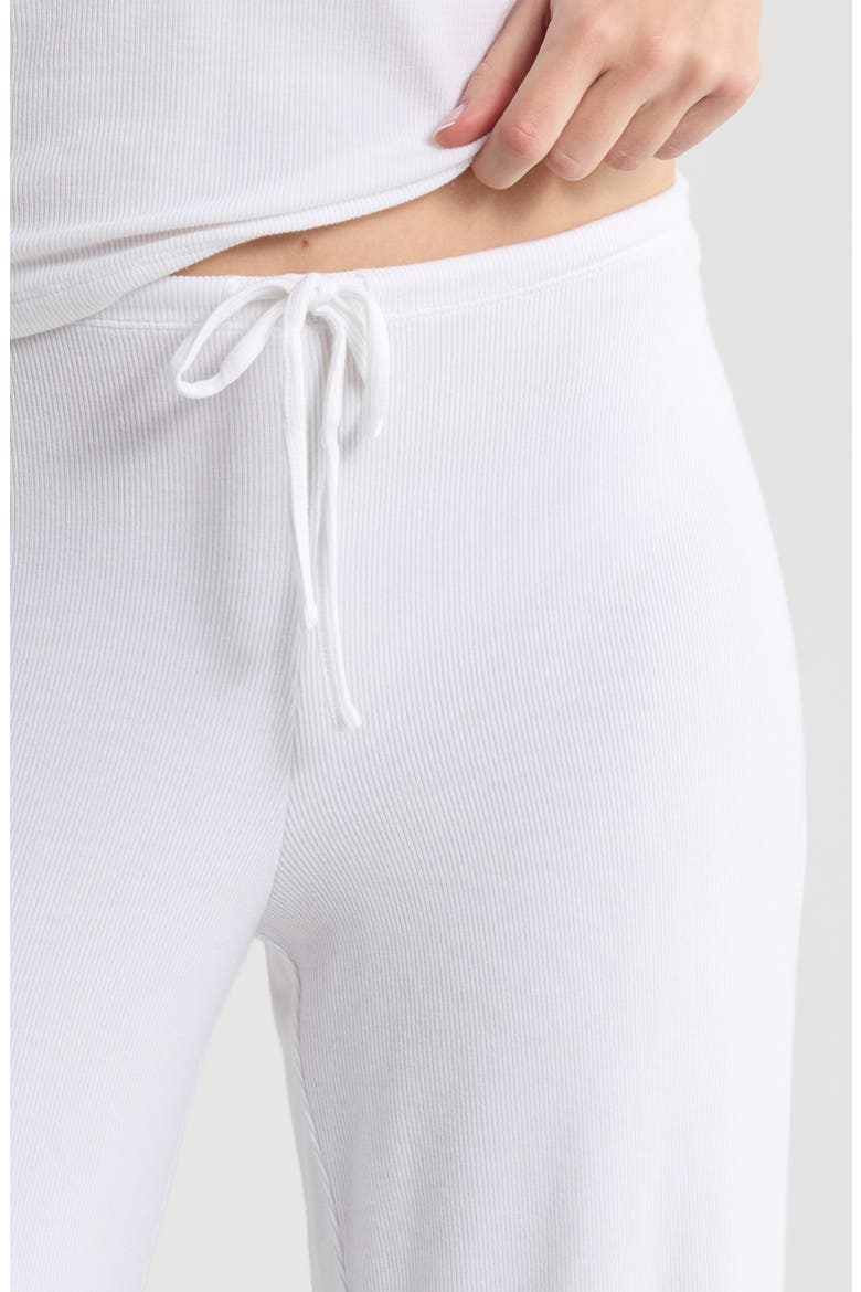 Daydream Rib Lounge Pants, Alternate, color, WHITE
