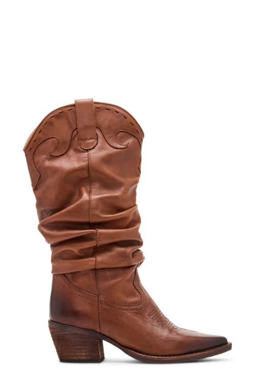 Steve Madden Stage Slouch Boot In Brown