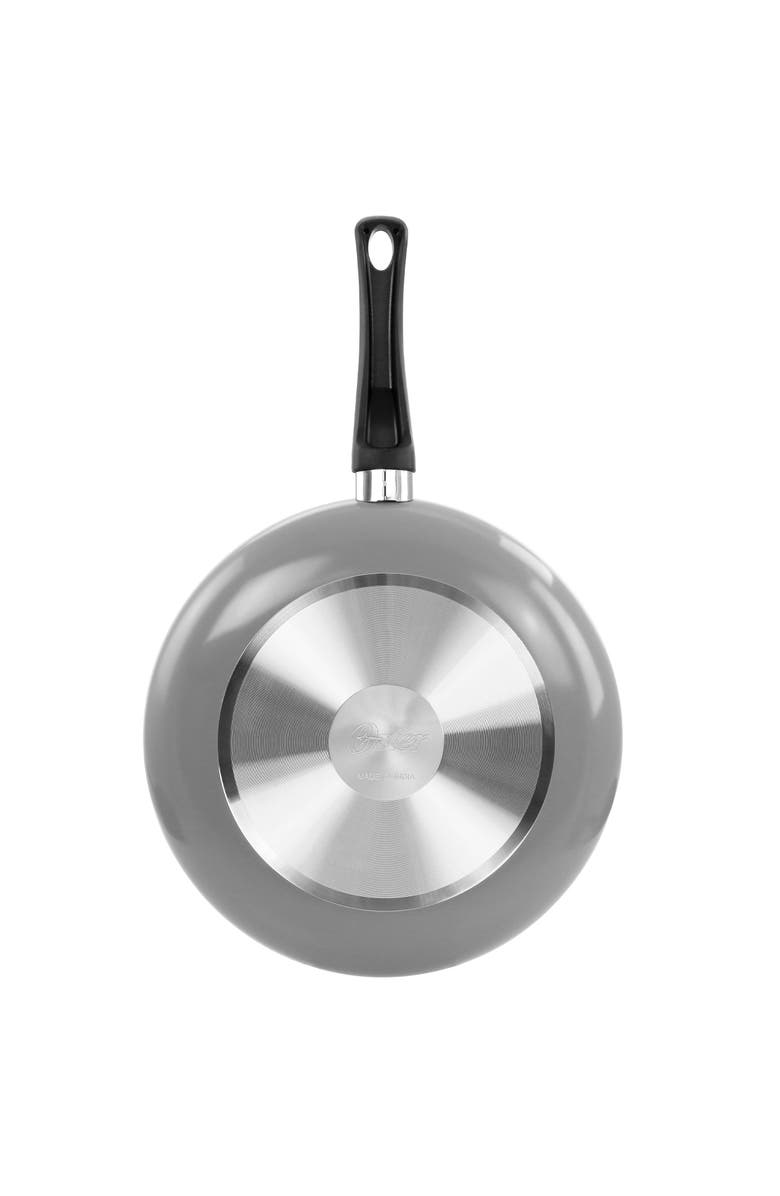 OSTER Luneta 12 Inch Aluminum Nonstick Frying Pan With Bakelite Handle, Alternate, color, Grey