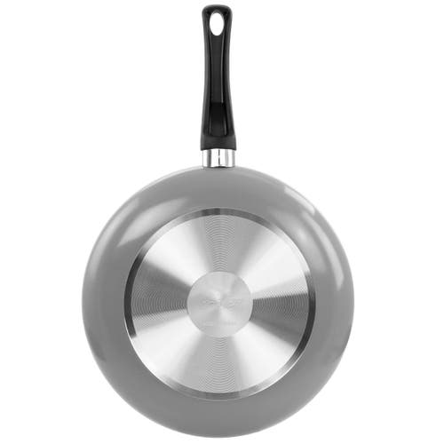 Oster Luneta 12 Inch Aluminum Nonstick Frying Pan With Bakelite Handle In Grey In Gray