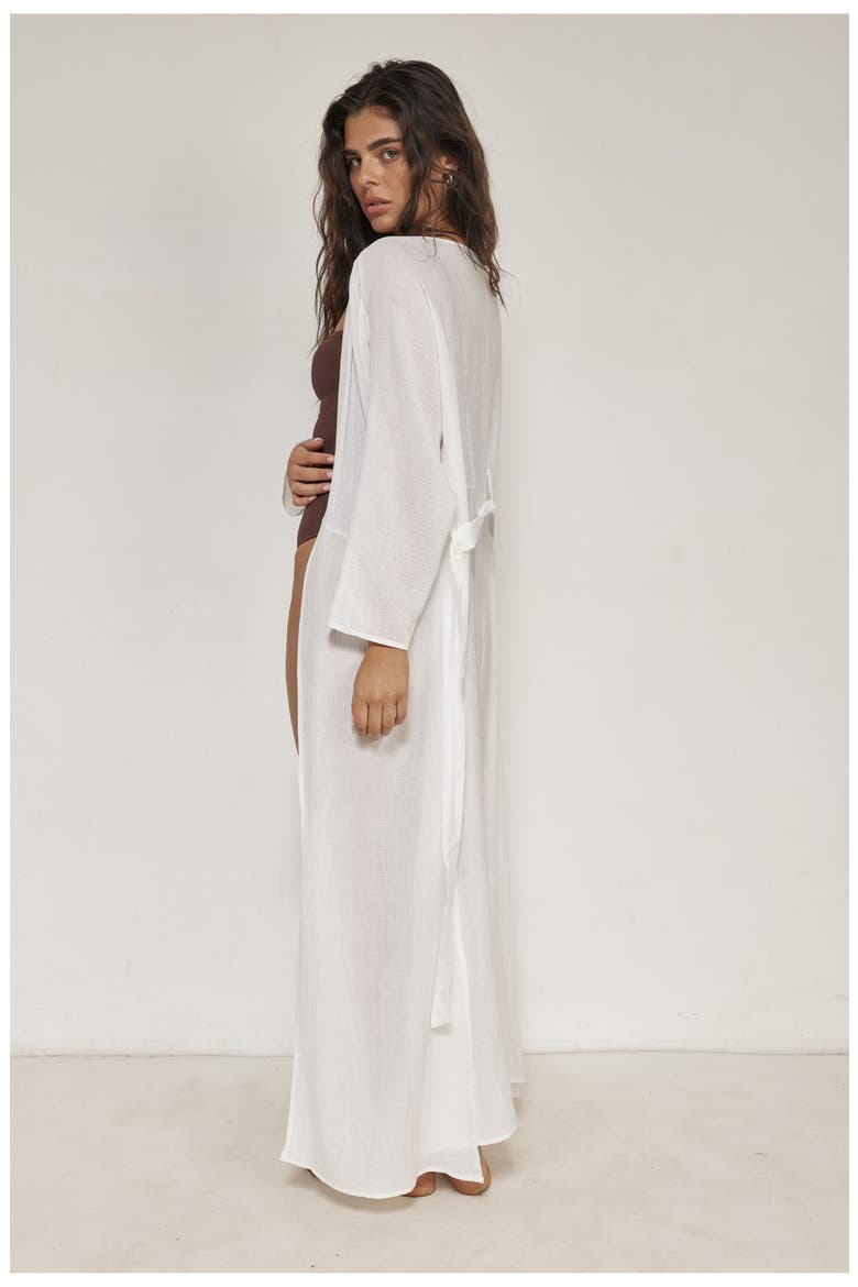 Dreamer Robe Cover-Up, Alternate, color, Off-White