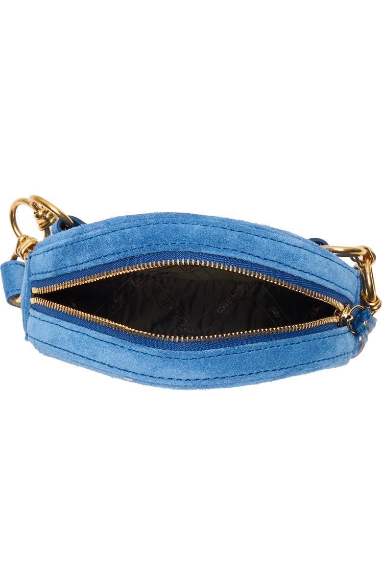 Longchamp Cavalcade Suede Belt Bag, Alternate, color, Blue
