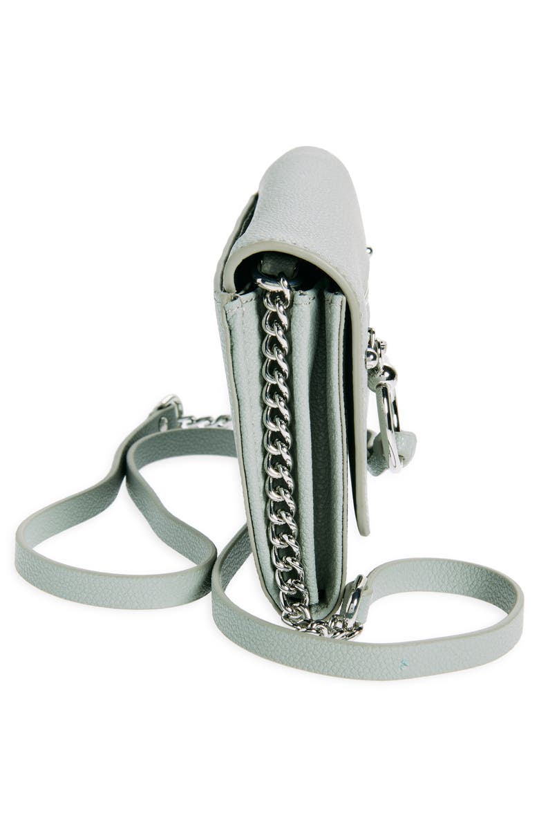 Rebecca Minkoff Gabby Crossbody Wallet, Alternate, color, Dove