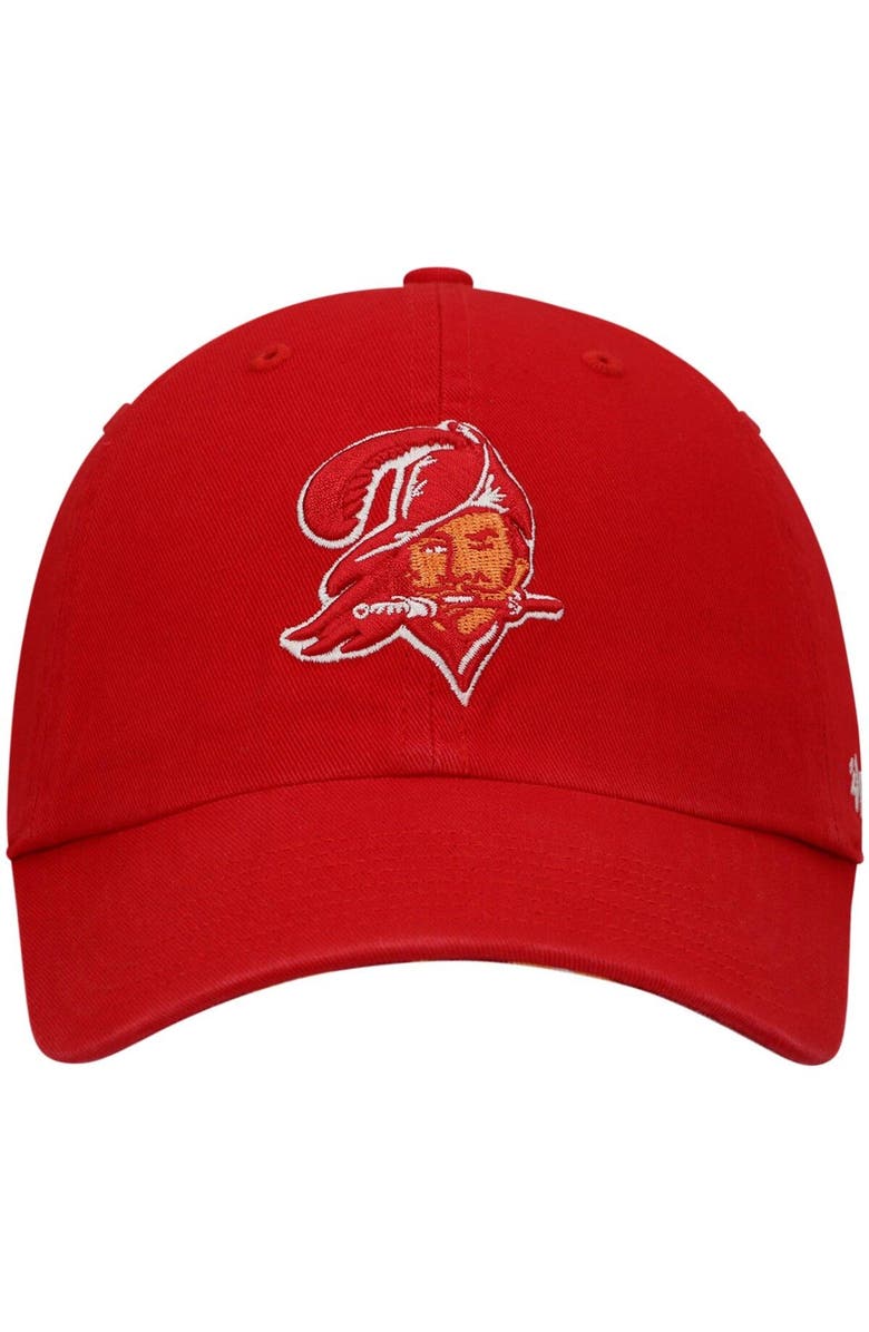 '47 Men's '47 x Zubaz Red Tampa Bay Buccaneers Undervisor Clean Up Adjustable Hat, Alternate, color, Red