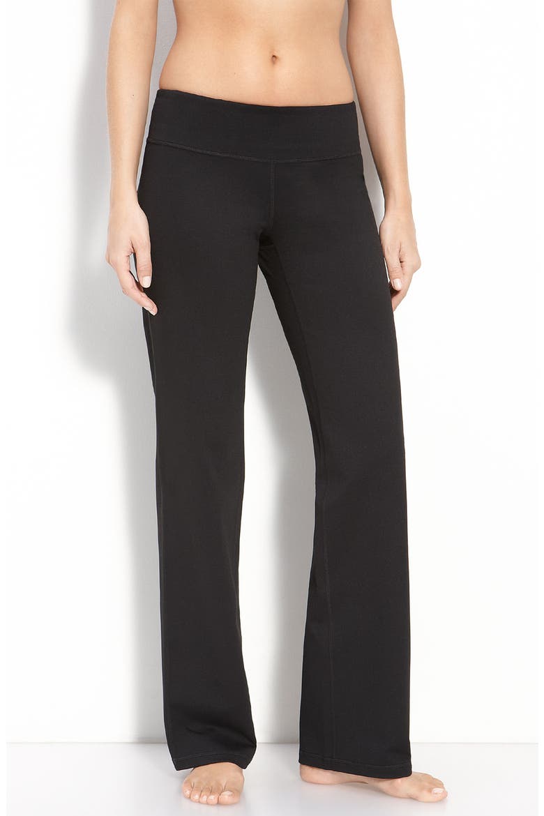 'Balance' Wide Leg Pants, Alternate, color, BLACK