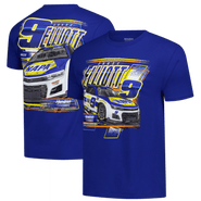 Classic Ink Men's Classic Ink Royal Chase Elliott Fast Royal 2-Spot T-Shirt