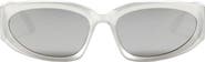 Fifth & Ninth Shea 59mm Polarized Gradient Oval Sunglasses
