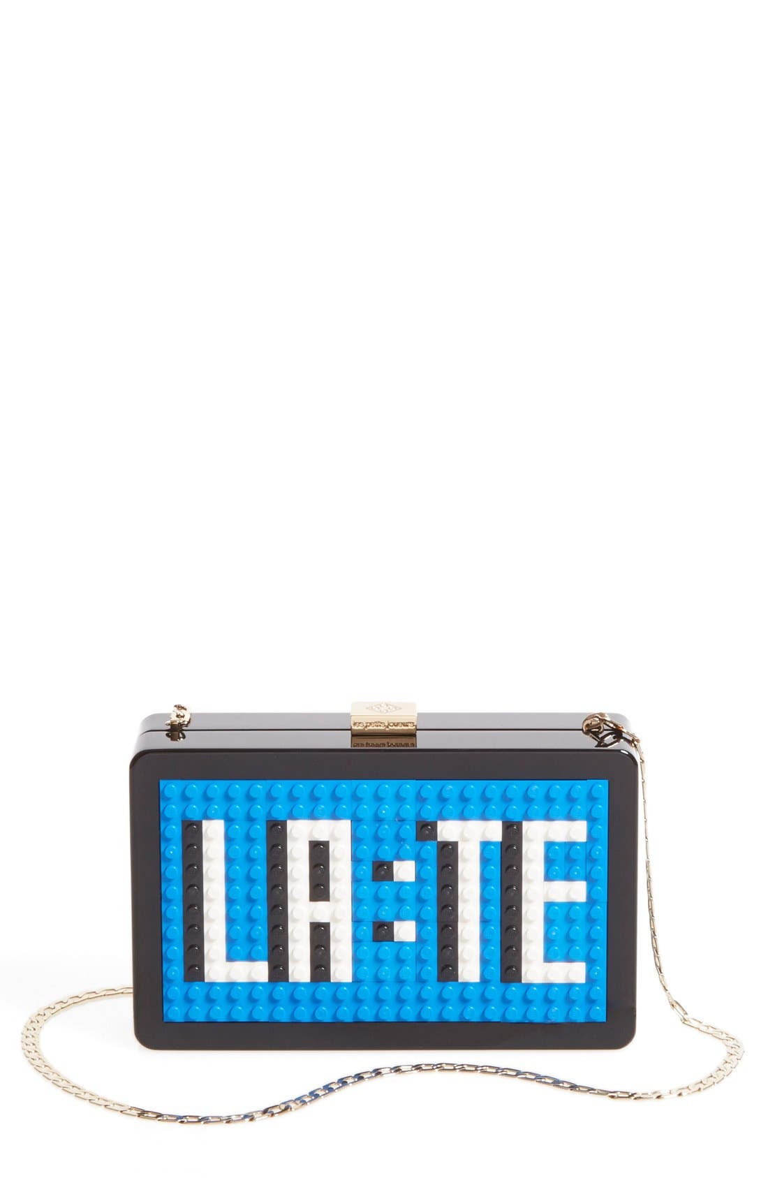 Mira Mikati 'Late' Box Clutch, Main, color, 