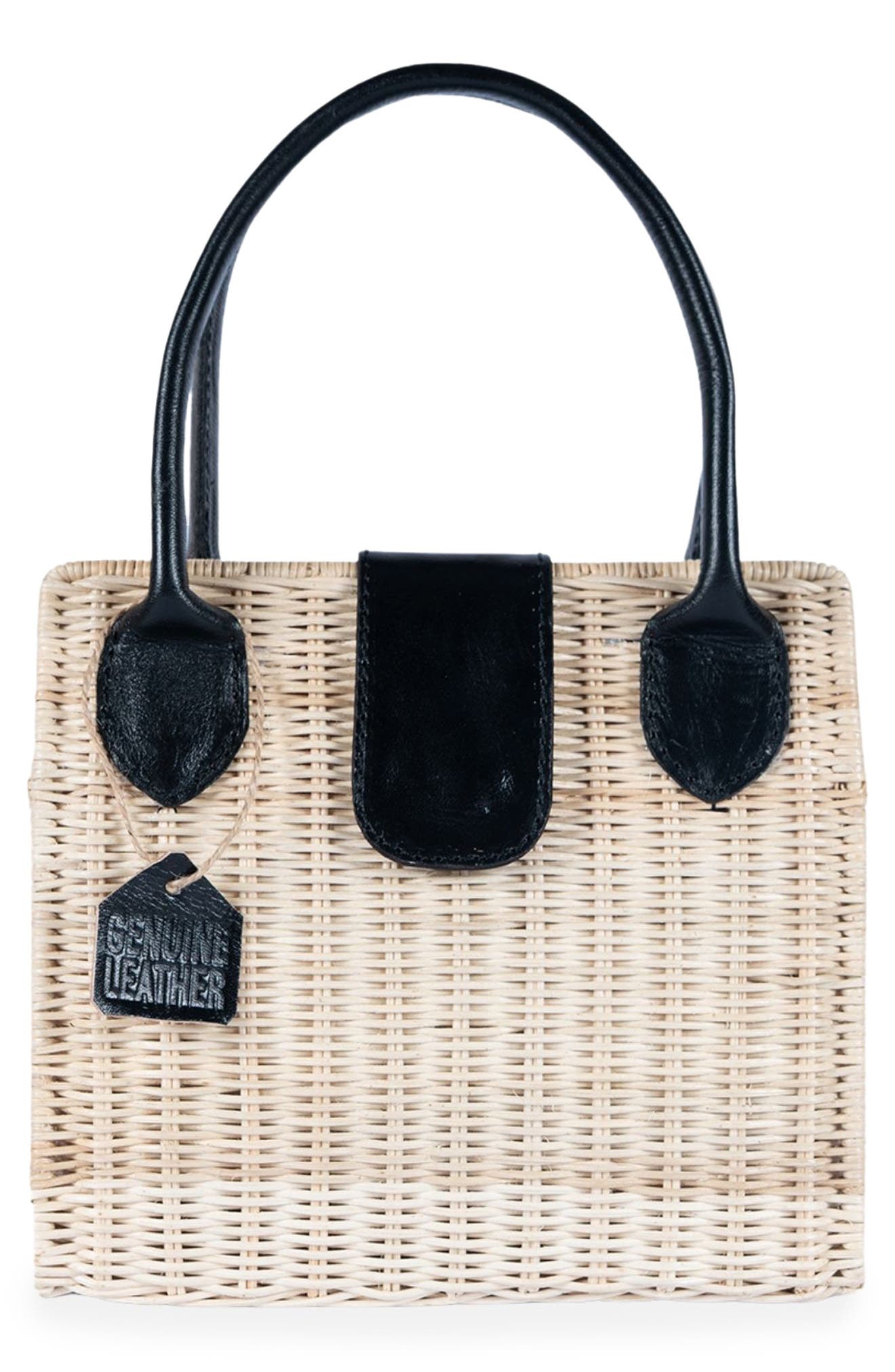 Jelavu Piper Rattan Handbag