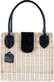 Jelavu Piper Rattan Handbag