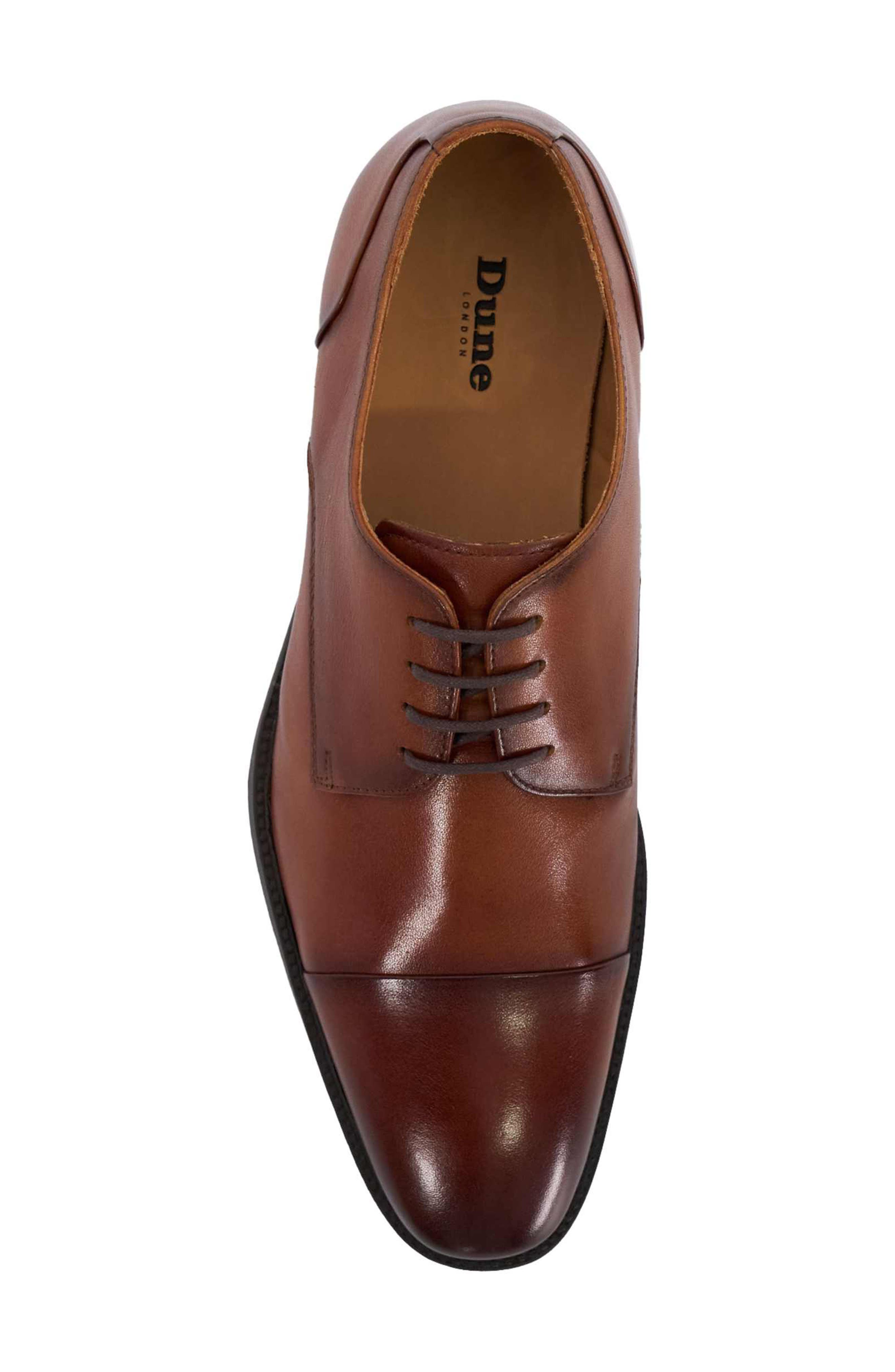 Suffix Flexi Plain Toe Oxford, Alternate, color, DARK TAN