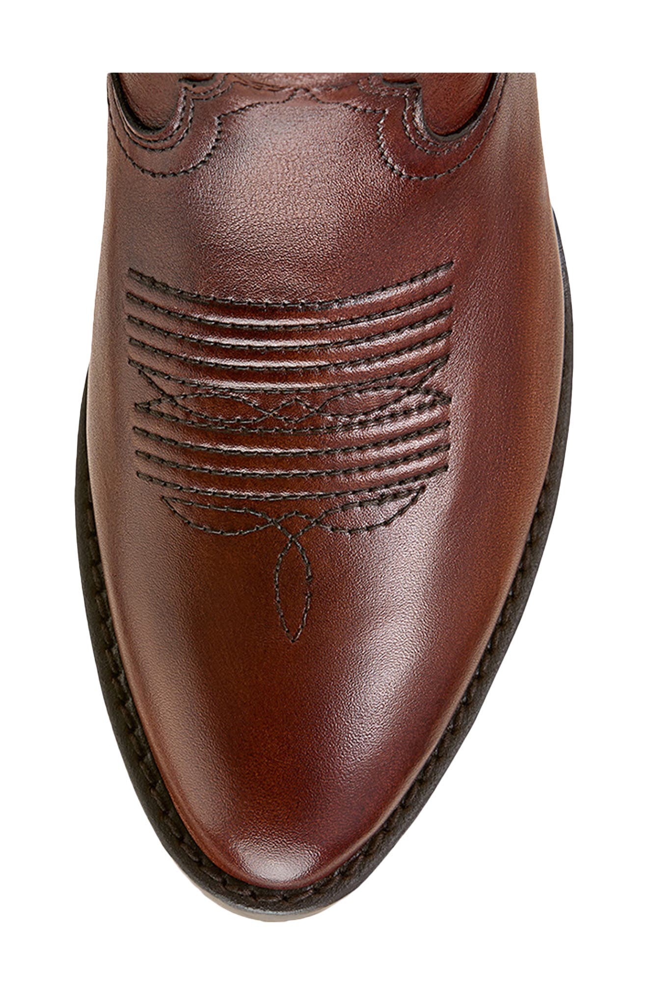 Easton R Toe Western Boot, Alternate, color, HONEY BEE