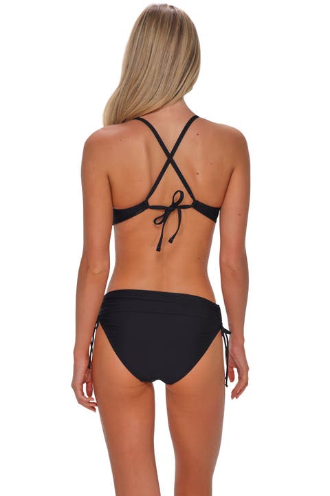 Darci High Waist Bikini Swim Bottoms