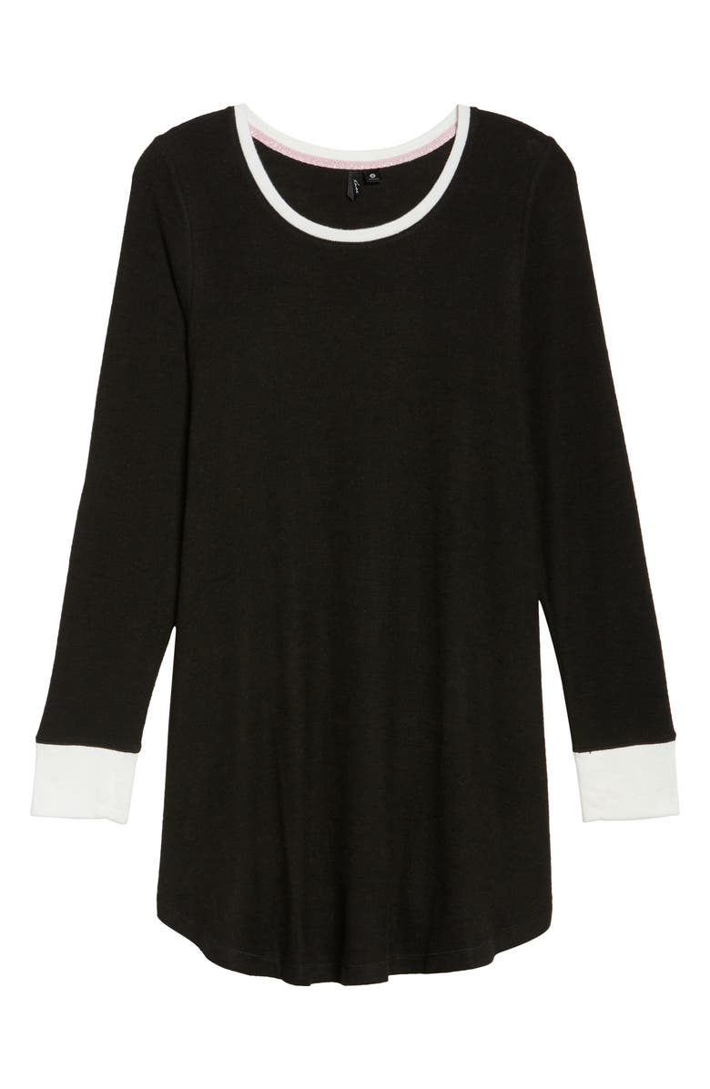 Kensie Sleep Shirt & Eye Mask, Alternate, color, 