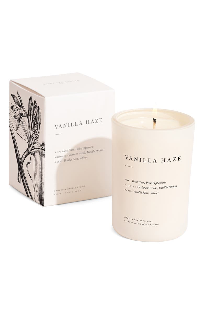 BROOKLYN CANDLE STUDIO Vanilla Haze Candle, Alternate, color, 