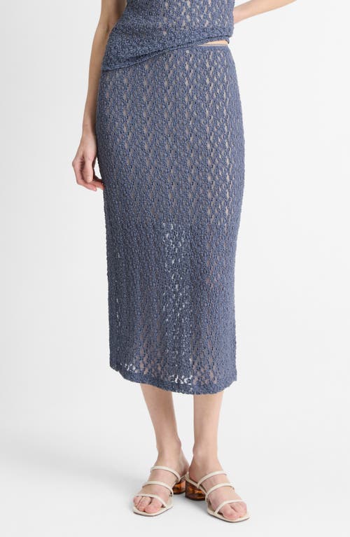 VINCE VINCE FLORAL LACE SKIRT