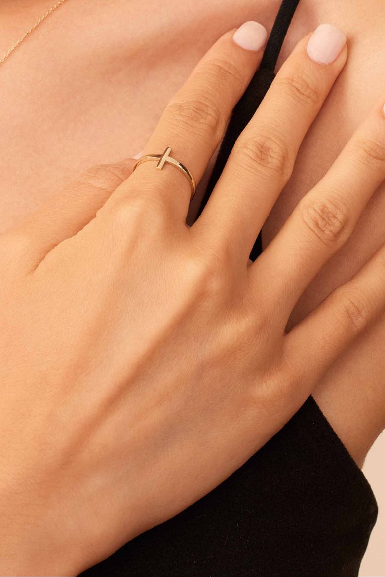 10K Yellow Gold Vatican Ring, Alternate, color, Yellow Gold