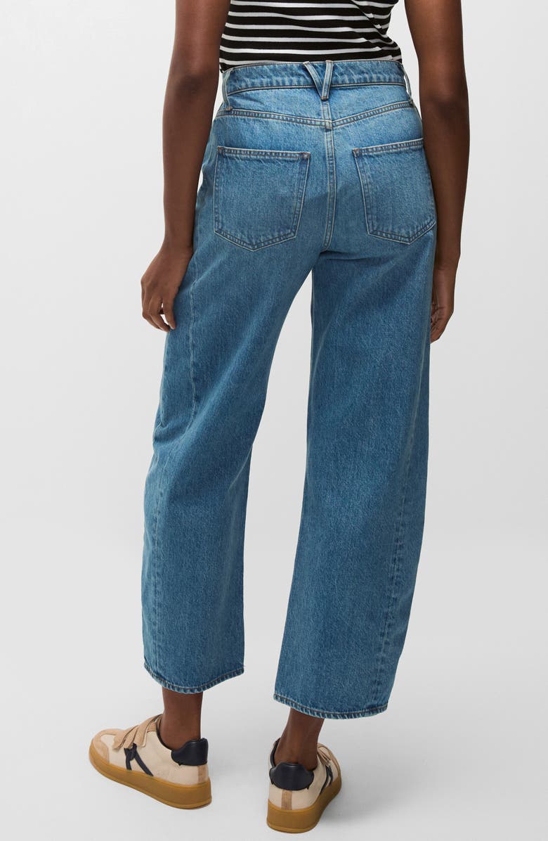 Veronica Beard Ryder Barrel Jeans, Alternate, color,