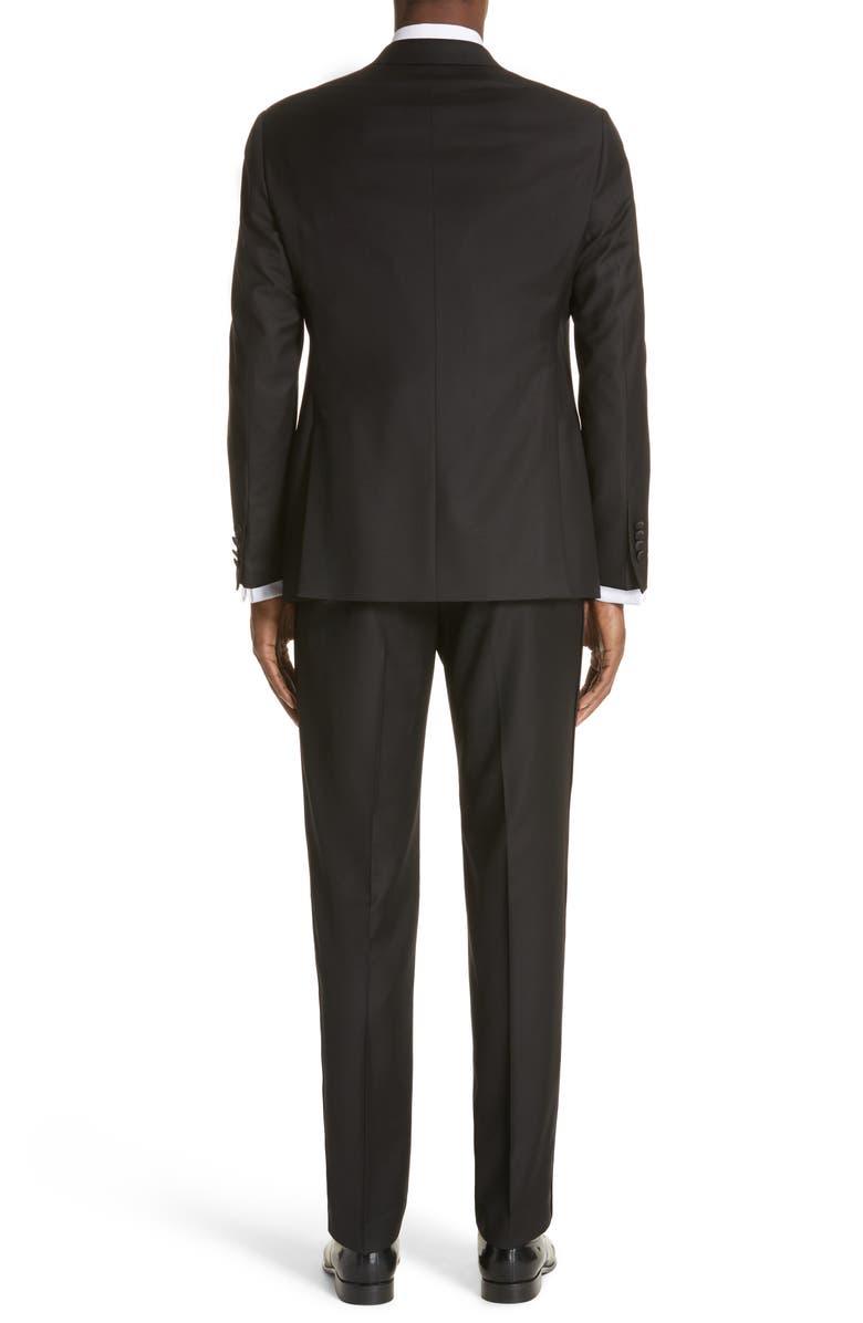 Emporio Armani Trim Fit Wool Tuxedo, Alternate, color,